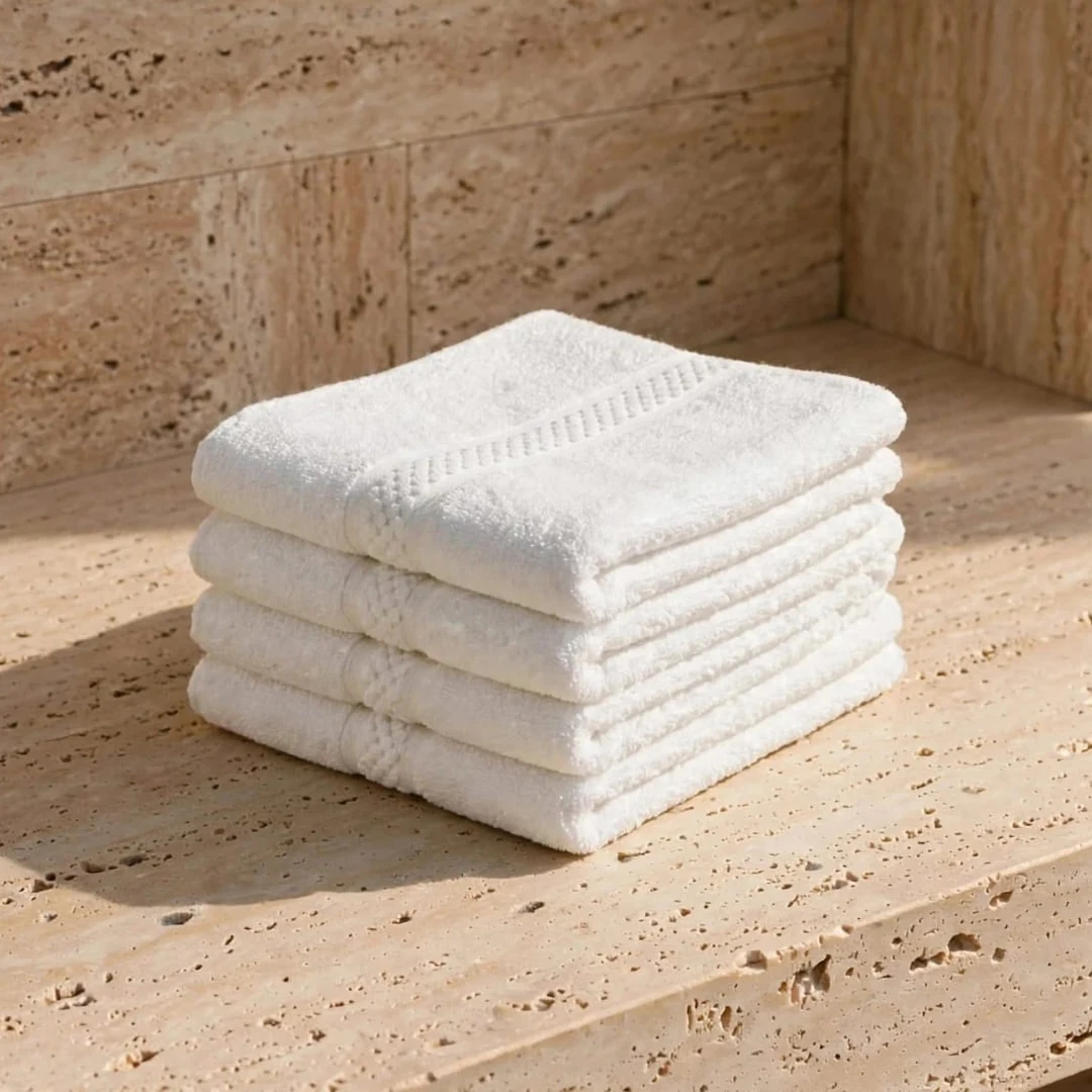 Toalla Blanca 100% Algodòn 550Gr (55*90)